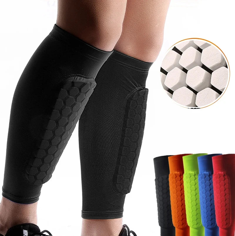 Football Shin Guard Compression Sleeves