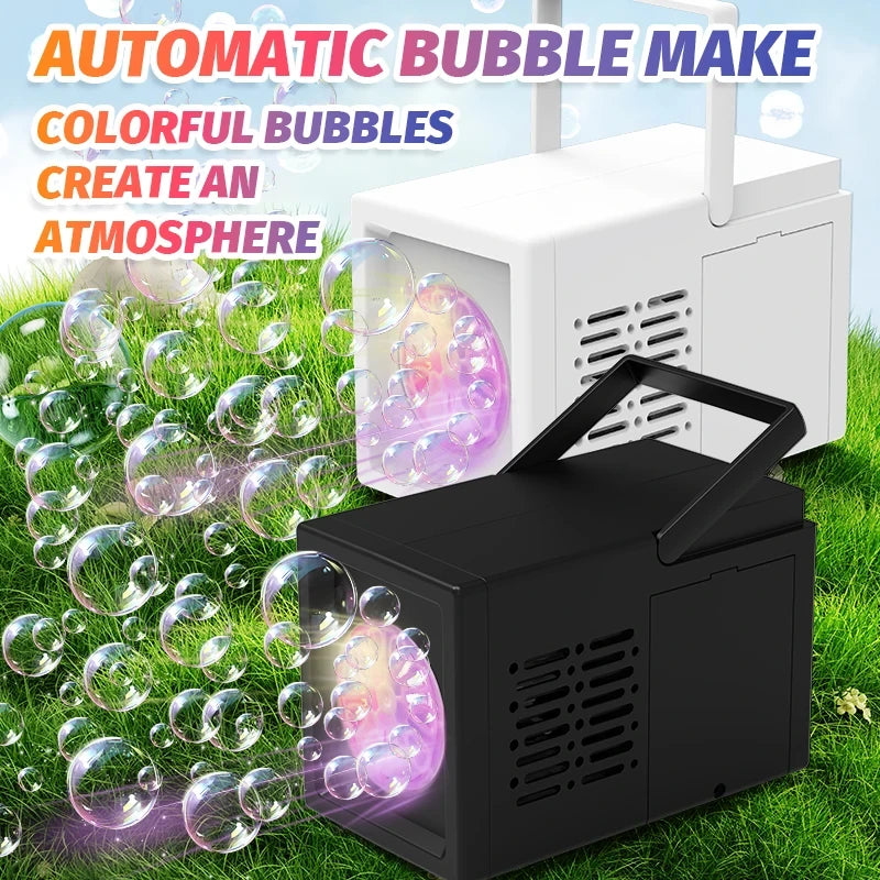 Automatic Electric Bubble Machine Toy