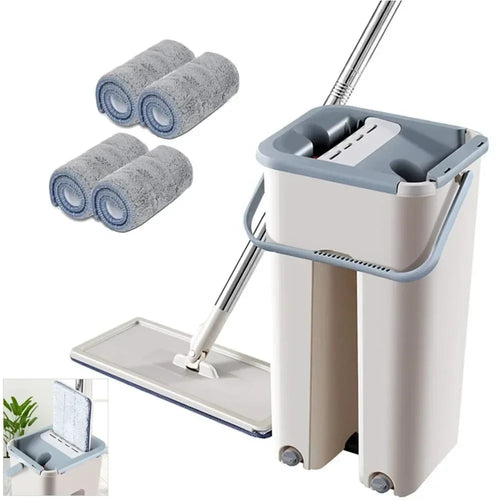 Spin Mop and Bucket Set