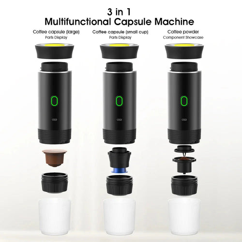 Portable Espresso Master - 3-in-1 Coffee Maker